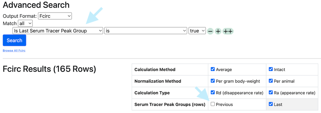 Filter out "previous" serum samples